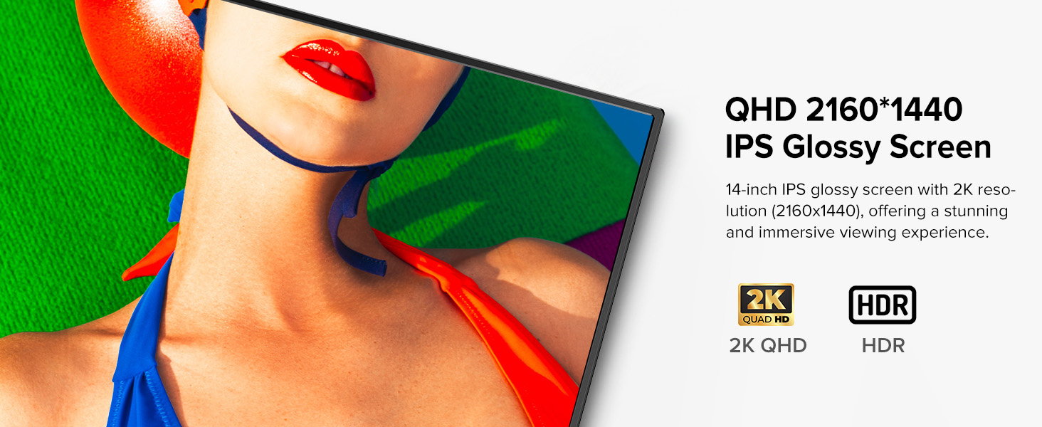 2K QHD Portable monitor