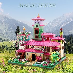 Amazon.com: JXRLMB Villa House Architecture Miniature Micro