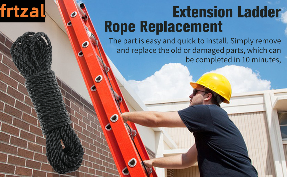 AC302 Extension Ladder Replacement Rope, Replacement Ladder Rope