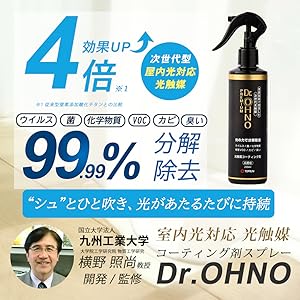 Amazon.co.jp: 光触媒 Dr.OHNO PREMIUM 250ml 光触媒