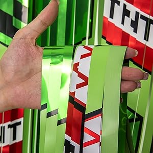 minecraft party decorations