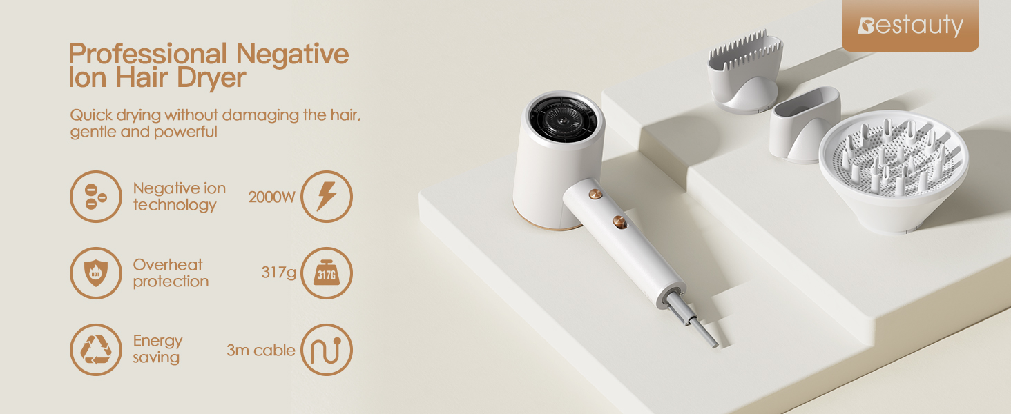 professional hair dryer 2000w