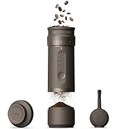 OutIn Fino Portable Electric Coffee Grinder,Adjustable Coffee Bean Grinder with 28 Precise Grind ...