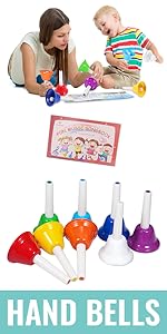 kids hand bells