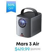 Amazon.com: NEBULA Mars 3 Air GTV Projector - Netflix Officially