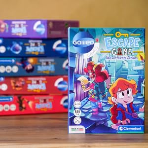 Clementoni Escape Game tutti i giochi