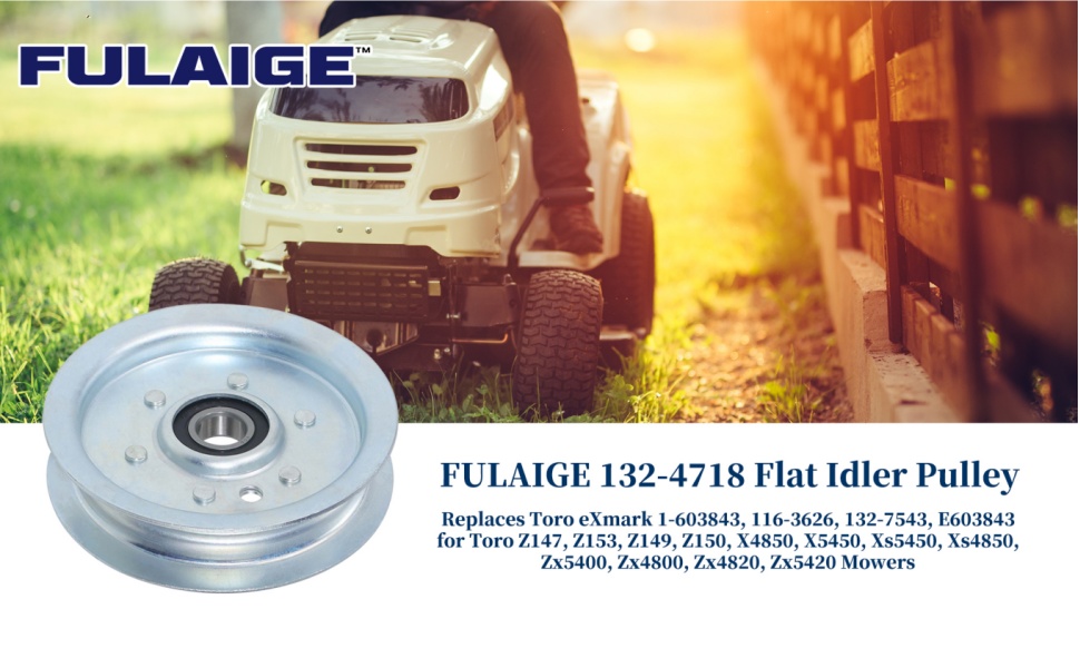 エープラス Toro Idler Pulley BIGBearing Idler 132-4718 For Toro Z