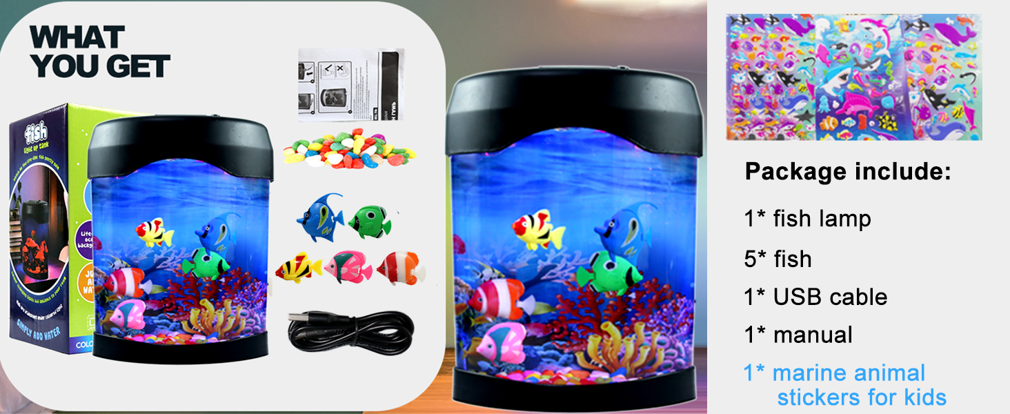 Fish Lamp Gift for Sea Lovers