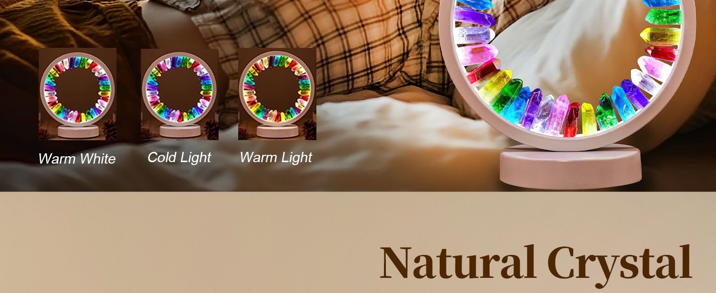 Healing Crystal Lamp