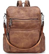 CLUCI Backpack Purse for Women Large Womens Backpack Leather Travel Backpack Fashion Backpack Pur...