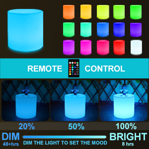 16 RGB Colors & 4 Modes