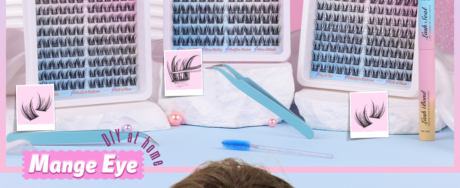 lash clusters