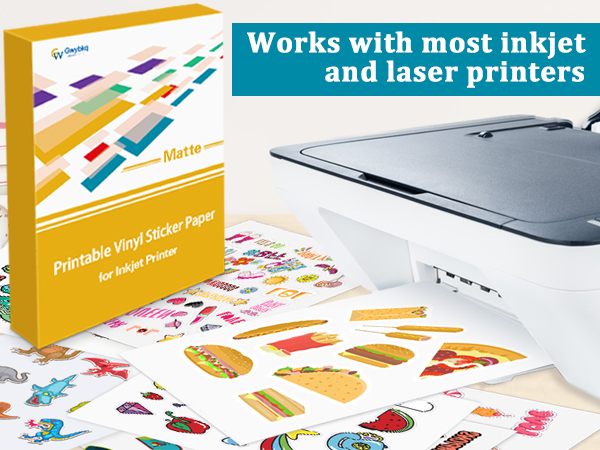 Suitable most inkjet and laser printer