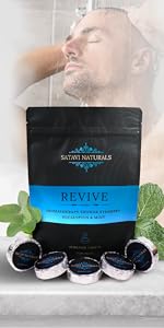 Most Potent Revive Aromatherapy Shower Steamers Eucalyptus Mint Menthol Scented Natural