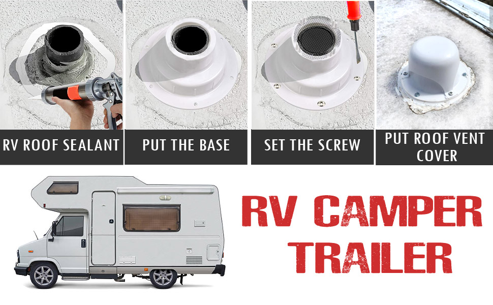 NUSET Lock RV Roof Vent Caps RV Roof Vent Cover RV Accessories