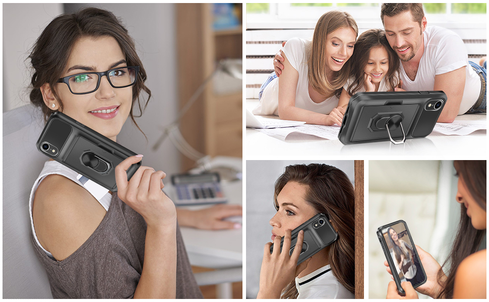 Vofolen Case for iPhone XR Wallet Credit Card Holder ID