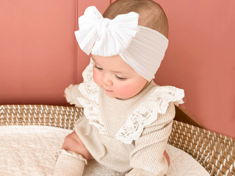 baby girl bows and headbands