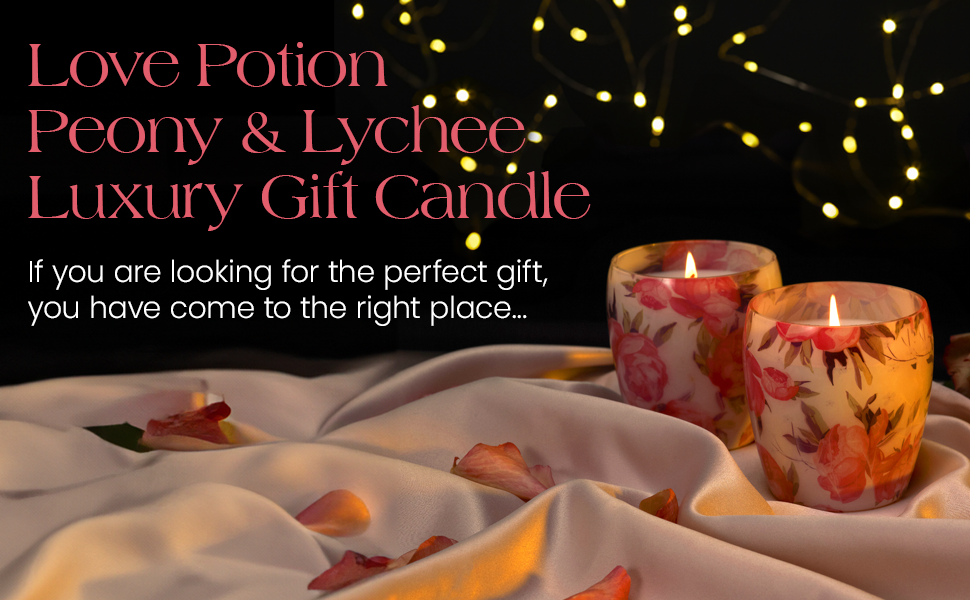 luxury candles women lychee candle gift peony gifts beautiful nice japanese cherry valentine