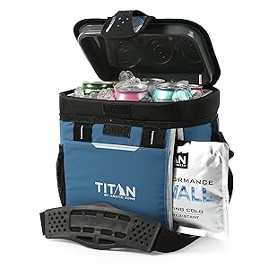Amazon.com: Titan Fridge Cold Zipperless Insulated Lunch Box