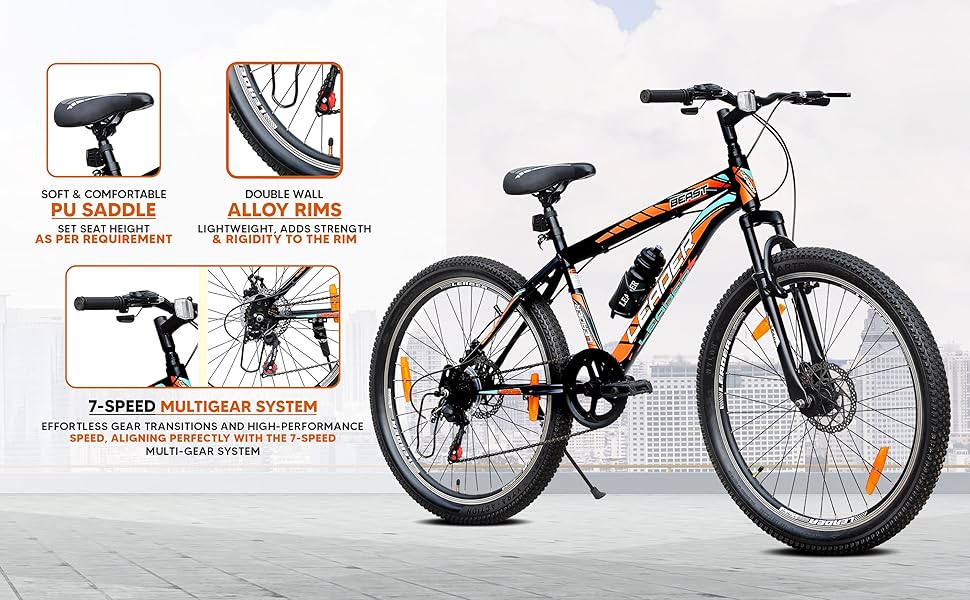 Leader Beast 26T Multispeed (7 Speed)