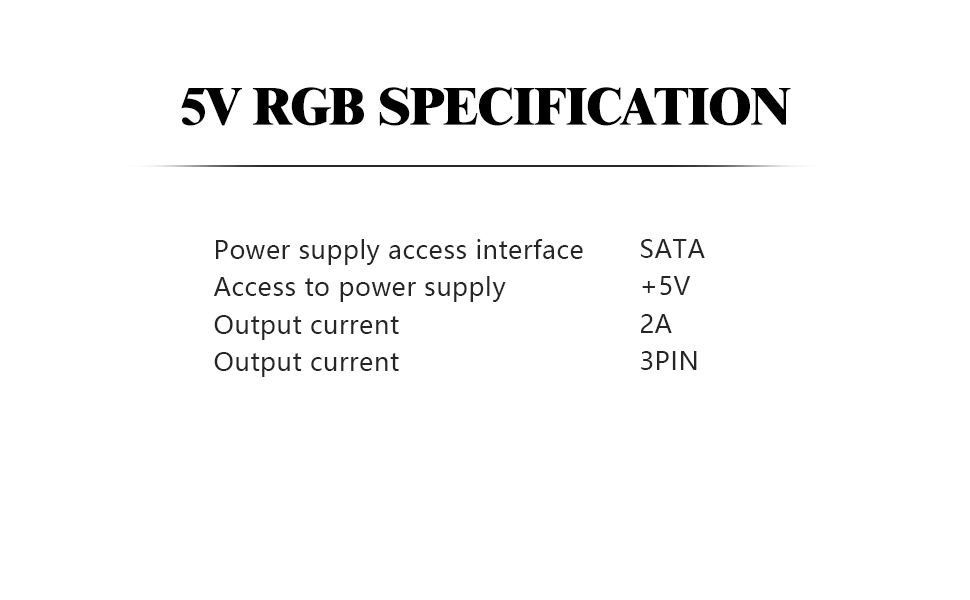 5V ARGB CPU cooler