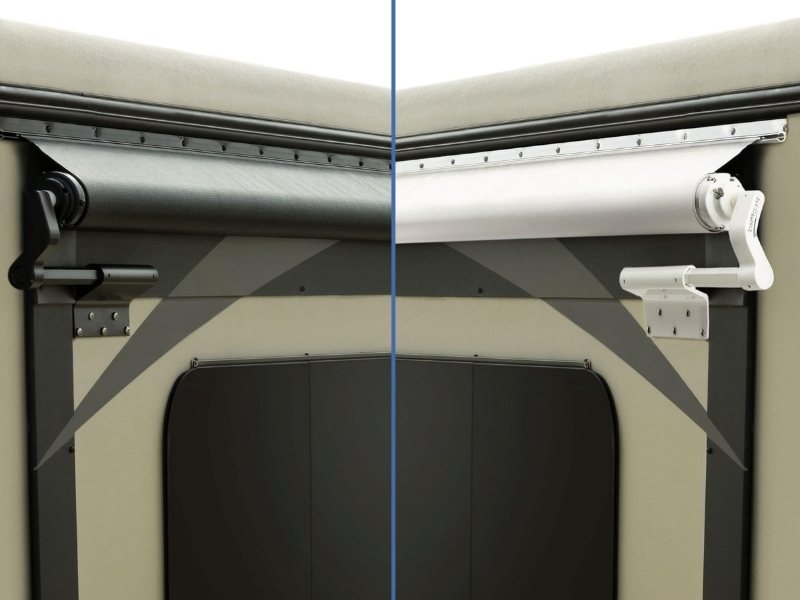 【新品】M-VAVE BLACKBOX Replacement Right-Side Head and Roll Bar for Solera RV Slide