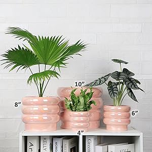 PINK CERAMIC PLANTER
