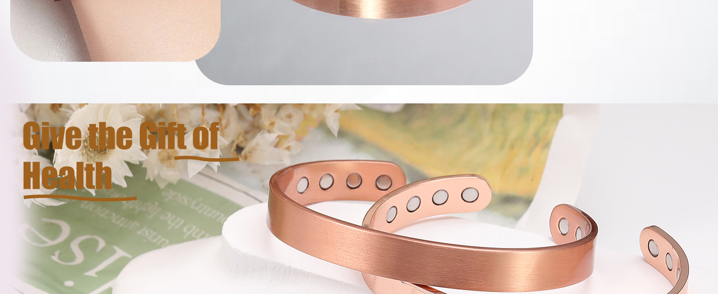 magnetic copper bracelets for women