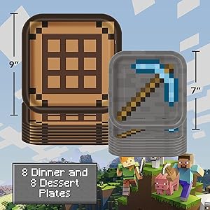 8 9" Dinner and 8 7" Dessert Plates