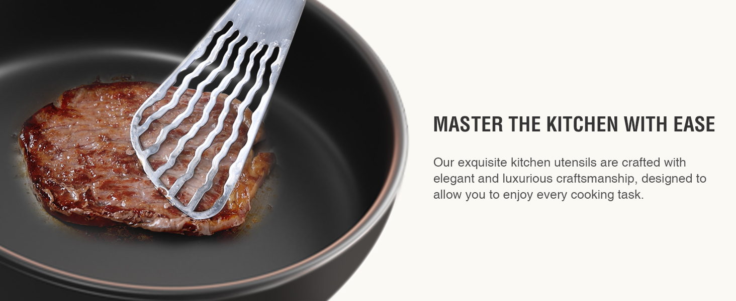 304 stainless steel cooking utensils set