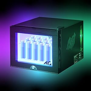 ALLONE ミニゲーミング冷蔵庫20L ALG ALGA-GMMFL20L Amazon.co.jp: 【Amazon.co.jp限定】ALLONE(アローン) LED内蔵