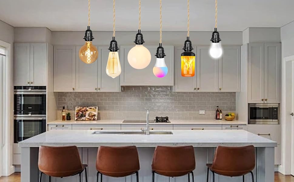 light bulb socket with cord