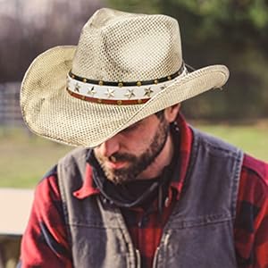 straw cowboy hat