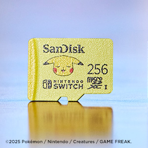 Switch Lite + 256GB microSD + ポケモンバイオレット 256GB SanDisk Pokémon™ microSD™ Card | Sandisk