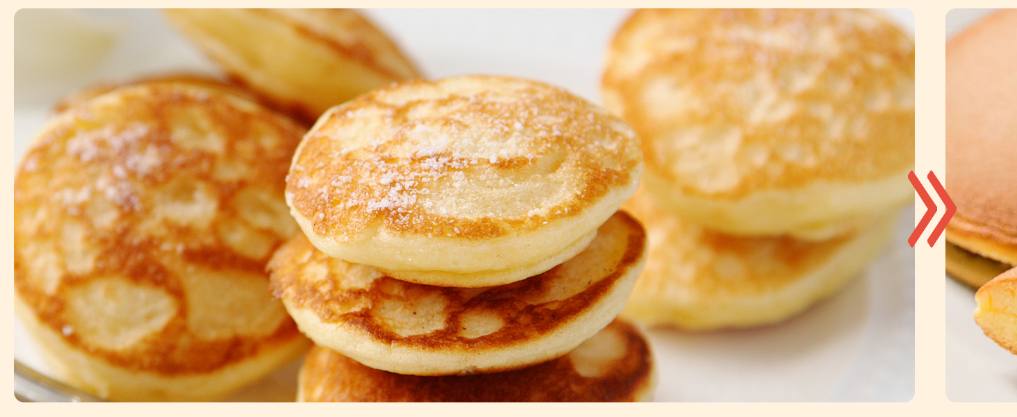 mini pancakes maker  poffertjes 