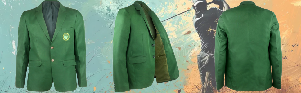 Mens Golf Blazer Slim Fit Sport Golf Coats, Sport Coats