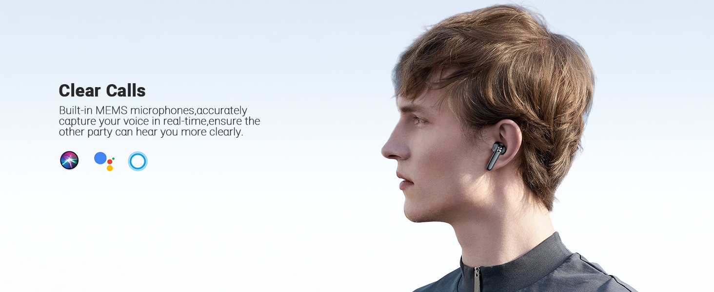 wireless earbuds with mic