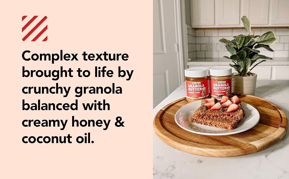 Oat Boss NutFree Granola Butter PeanutFree, Tree Nut