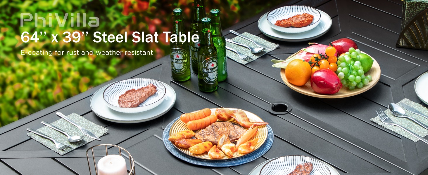 PHI VILLA Patio Dining Table