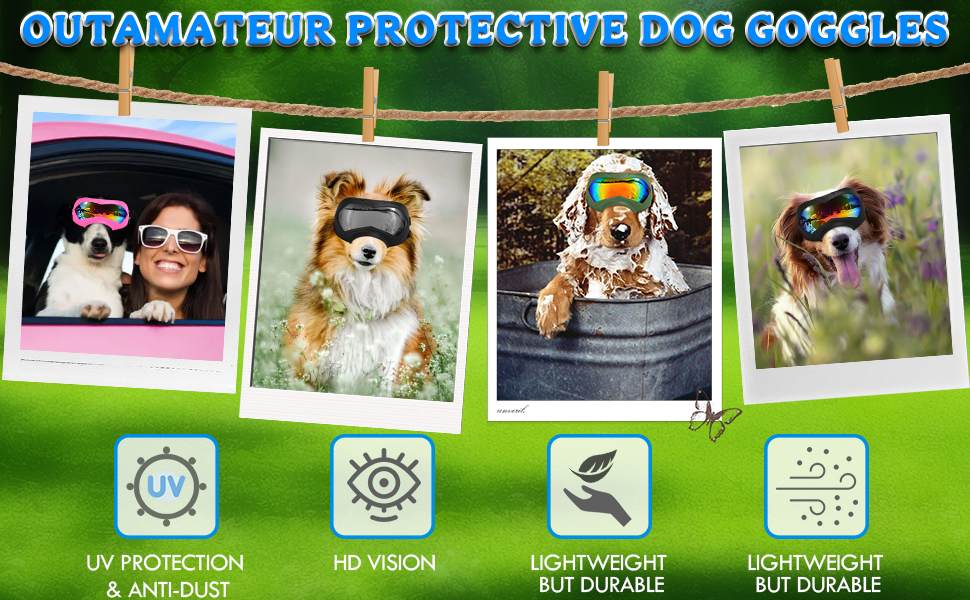 OUTAMATEUR PROTECTIVE DOG GOGGLES