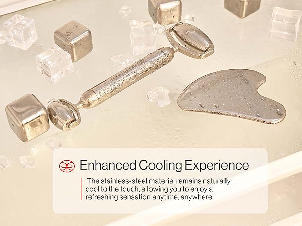 stainless steel gua sha facial tool