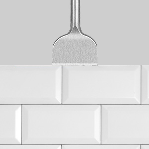 Burin à Carreaux 17x100 X 280mm Burin Plat Ciseau à Tuiles Professionnelle Pour Retirer Le Carrelage Et La Colle à Carrelage 14 3