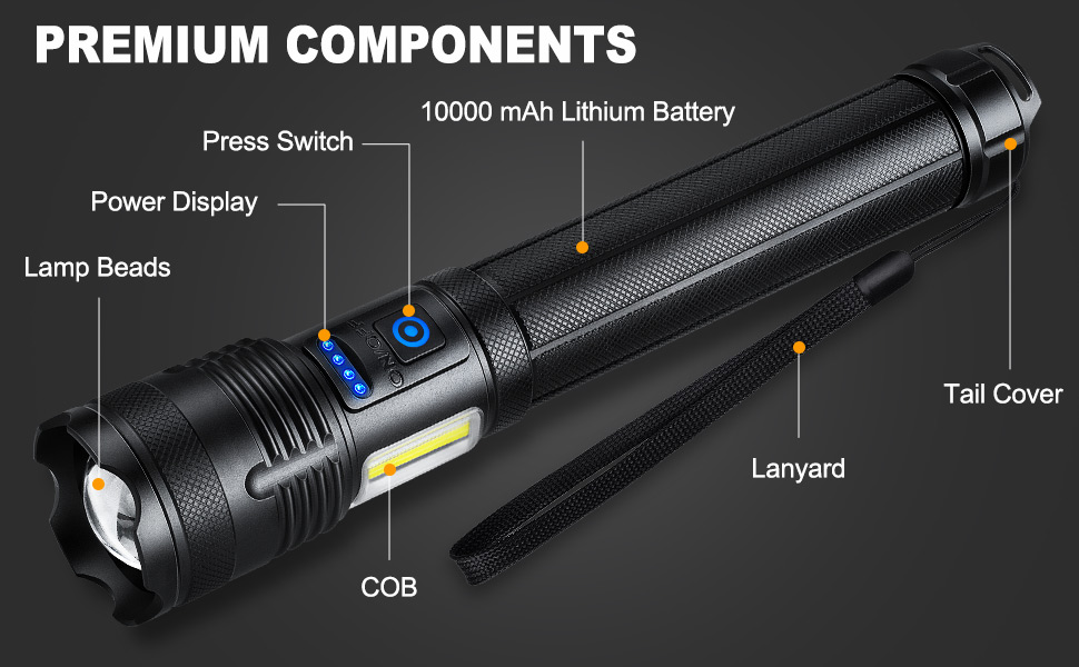 rechargeable flashlights