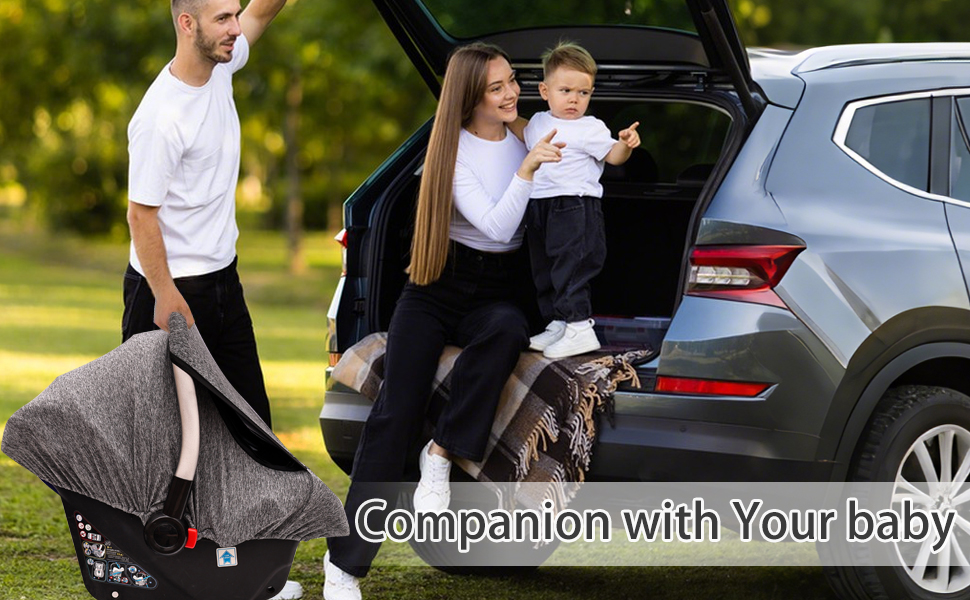 baby car seat cover