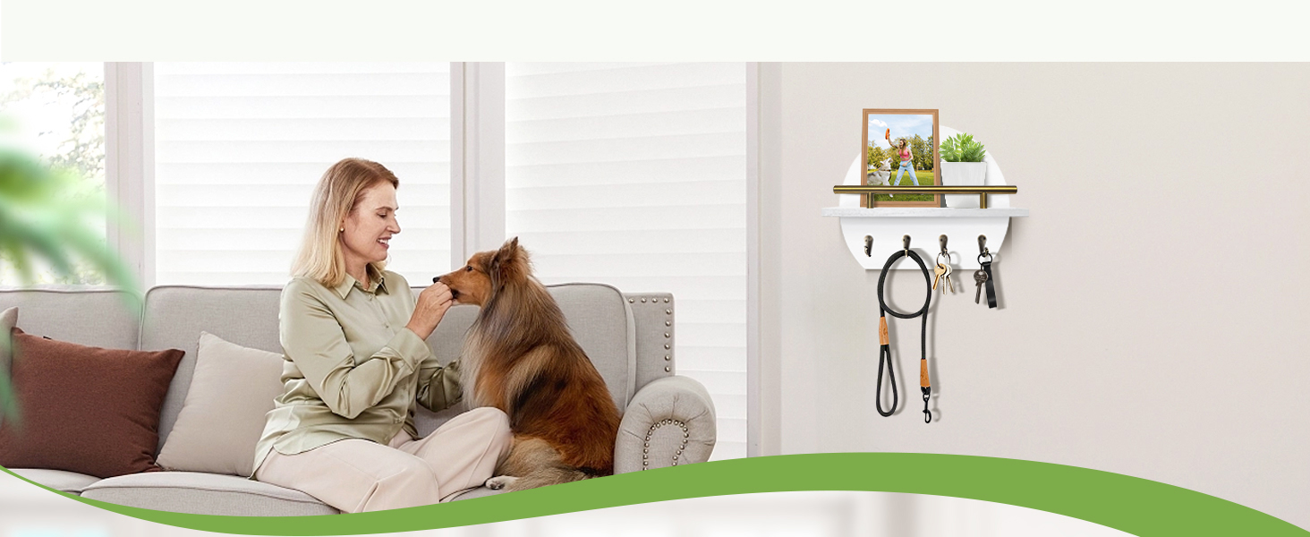 dog leash holder for wall