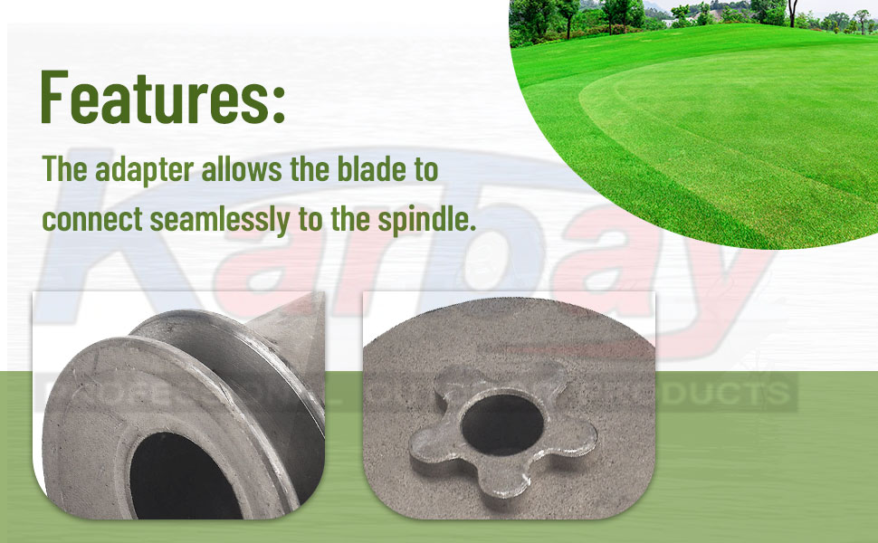Karbay 2PCS 581851501 Blade Adapter for Husqvarna Lawn