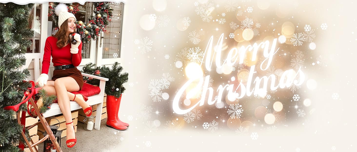 PIZZ ANNU Womens Wedge Sandals Ankle Strap Ladies Espadrilles Wedges Summer Buckle Mid-Heel Platform Closed Toe Shoes Size 3-9 12 Christmas shoes