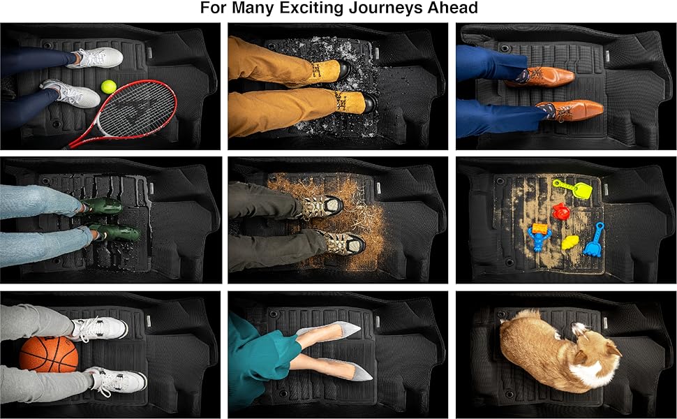 TuxMat Custom Floor Mats for Kia Seltos 20202022 Models Max Coverage