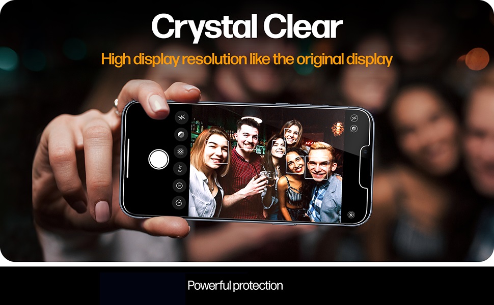 STP FEEL® EZEE Premium Tempered Glass Screen Protector Guard For iPhone