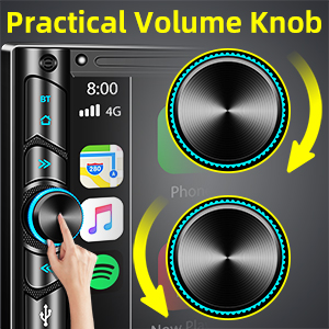 practical volume knob